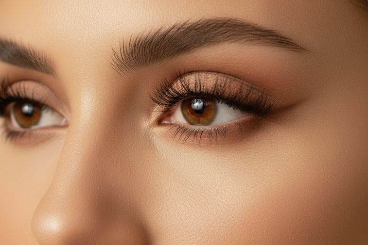 Women's Fashion Dense Mink Hair False Eyelashes