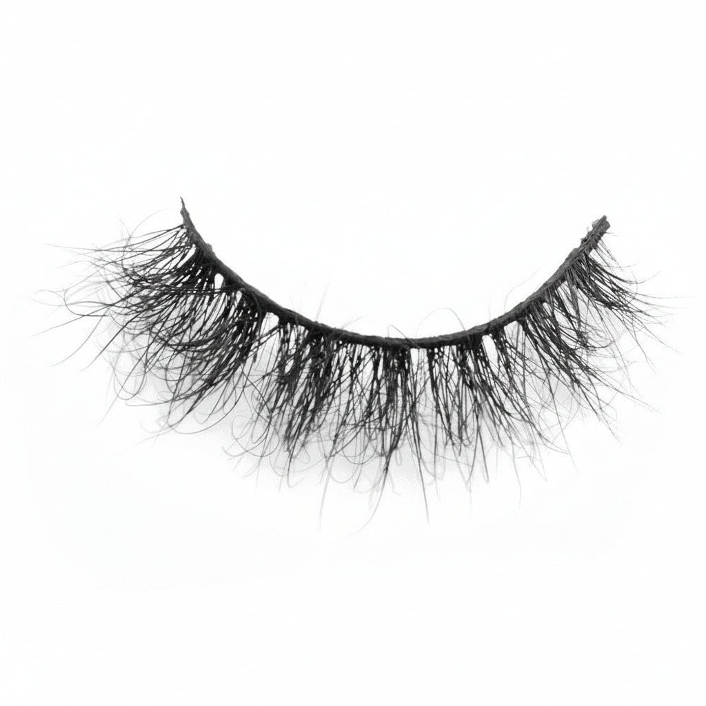 Women's Fashion Dense Mink Hair False Eyelashes
